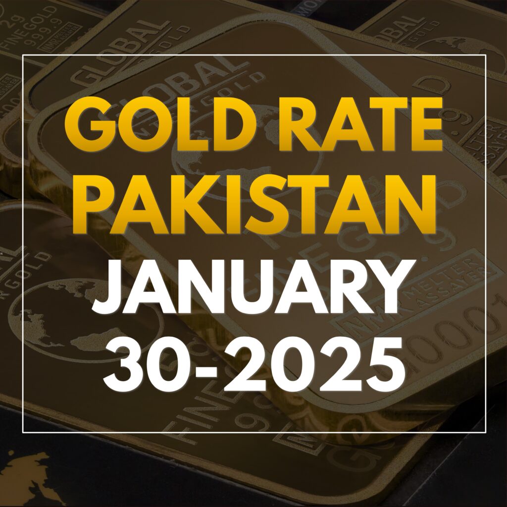 Gold Rate In PAkistan Today Jan 30 2025